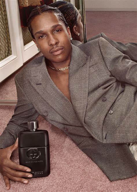 gucci guilty intense print advert|asap rocky Gucci ad.